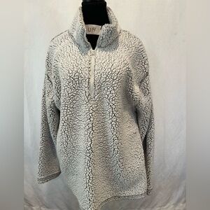 Bobbie Brooks Gray Sherpa Jacket